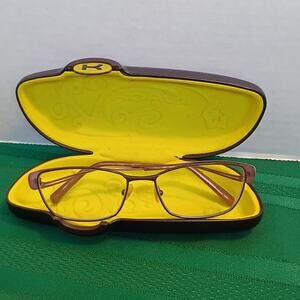 Morel Eyeglasses Frames KOALI 7365K MM011 Brown Square Full Rim and Hard Case